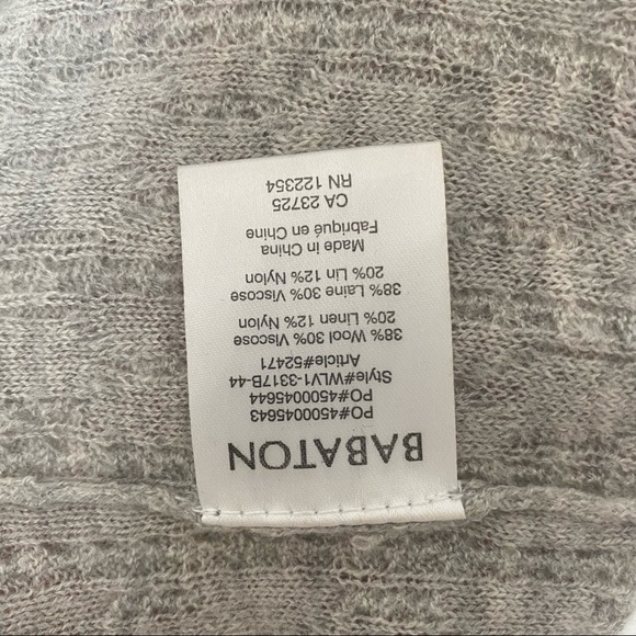 Babaton Eric Wool Cable Knit Sweater - Picture 7 of 8